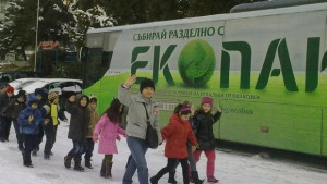 3D Екоавтобус Летящата екокласна стая идва в Плевен
