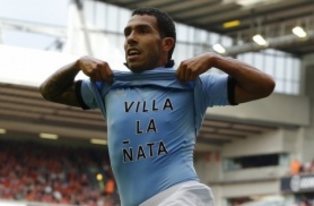 Манчини: Ще разговарям с Тевес за новия му договор