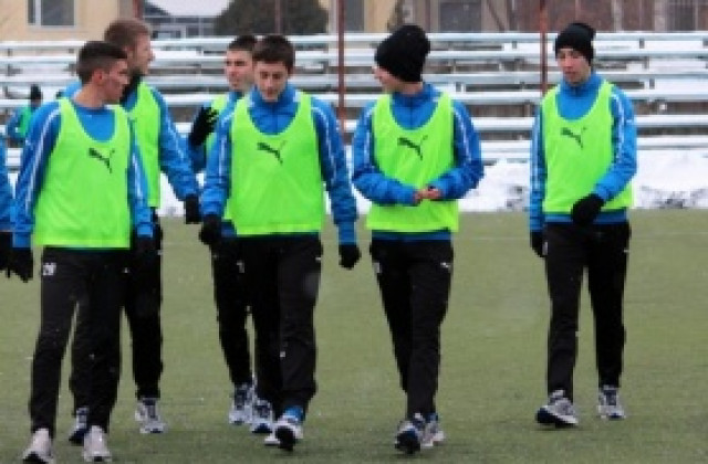 Попадийн на проби в Италия, Левски с последна тренировка в София