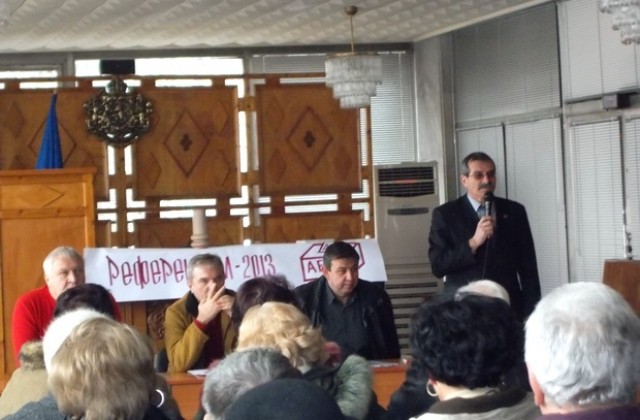 Срещи за референдума проведоха от БСП в Ч.Бряг и плевенски общини