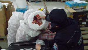 Близо 5000 кутии нелегални цигари иззе Митница Русе от началото