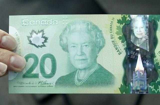 В Канада се изложиха, отпечатаха норвежки кленов лист върху банкнота