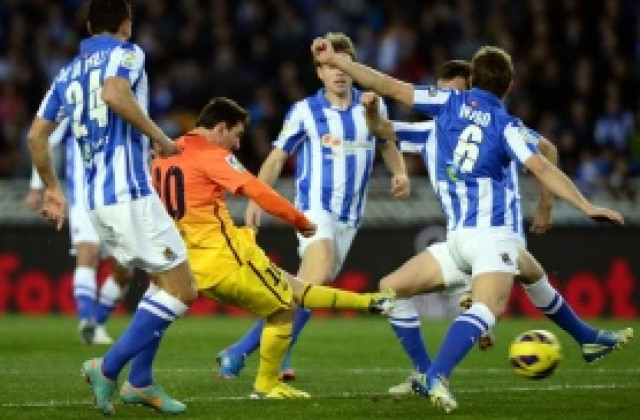 ВИДЕО: Реал Сосиедад отсрами Ла Лига – обърна Барса в 5-голов трилър