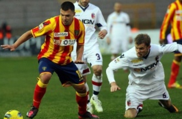 Божинов дебютира за Виченца в ялов мач