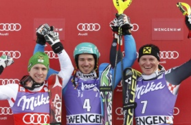 Нойройтер изпревари Хиршер в класно състезание във Венген