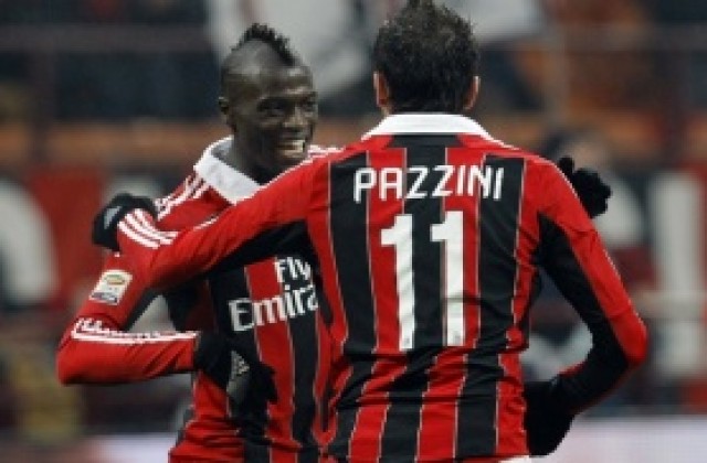 Милан победи Болоня с 2:1, Пацини се завърна с два гола