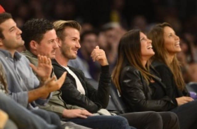 Бекъм кара проби в Челси