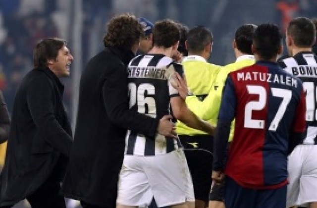 ВИДЕО: Дженоа и съдията измъкнаха равен от Ювентус