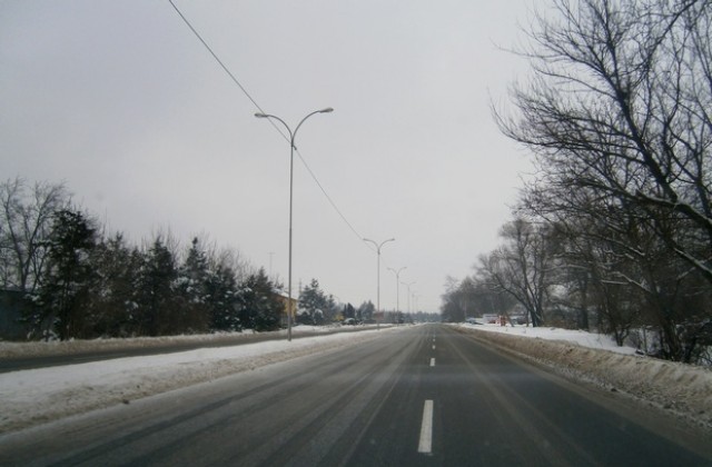 Всички пътища в област Стара Загора са проходими при зимни условия