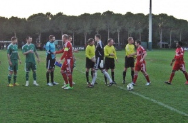 ВИДЕО: Лудогорец надигра литовския шампион, но победи минимално