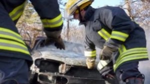 Горя кола на свиленградска община