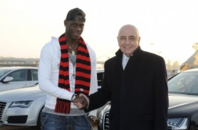 ОФИЦИАЛНО: Балотели е играч на Милан