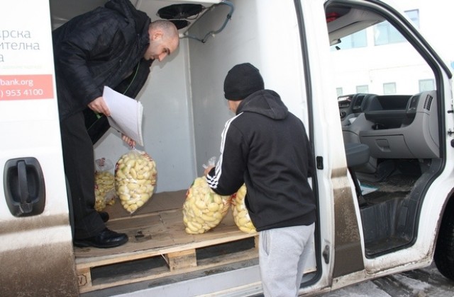 Първа акция на Българска хранителна банка в Сливен