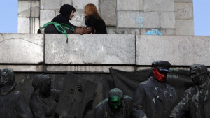 Отново изрисуваха Паметника на Съветската армия