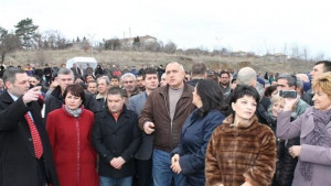 Бойко Борисов откри ремонтиран пътен участък край Омуртаг