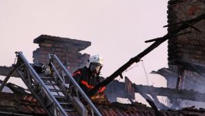 Пожар спря тока в Княжево Овча купел и Горна баня