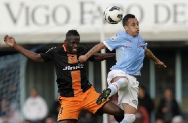 Валенсия би Селта с гол в последната минута