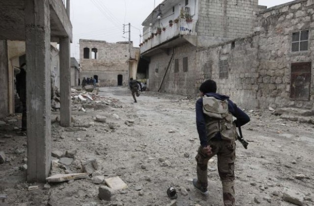 Сирийски военни самолети нанесоха удари по позиции на бунтовниците