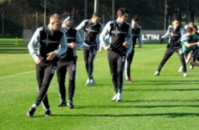 Лудогорец играе контрола с Легия Варшава