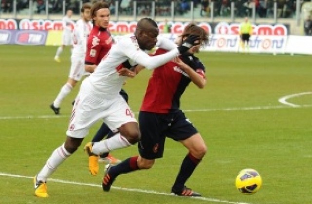 ВИДЕО: Милан се препъна в Каляри, „новата“ Рома падна от Сампдория