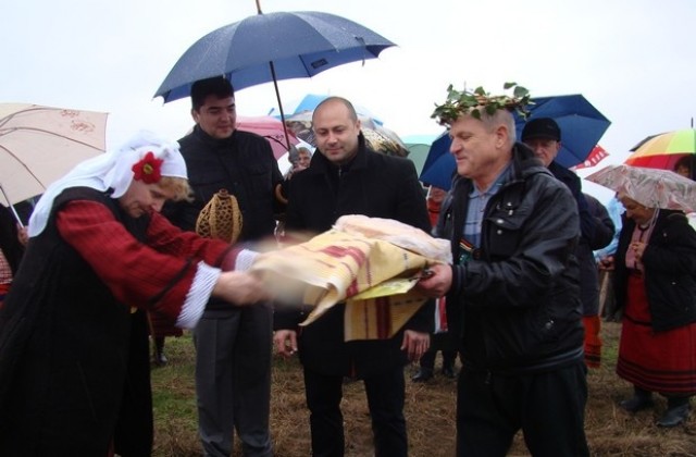 Под чадър зарязаха лозята в Каснаково
