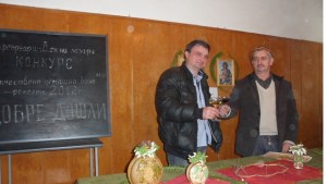 Сладкар спечели приз за найдобро червено вино