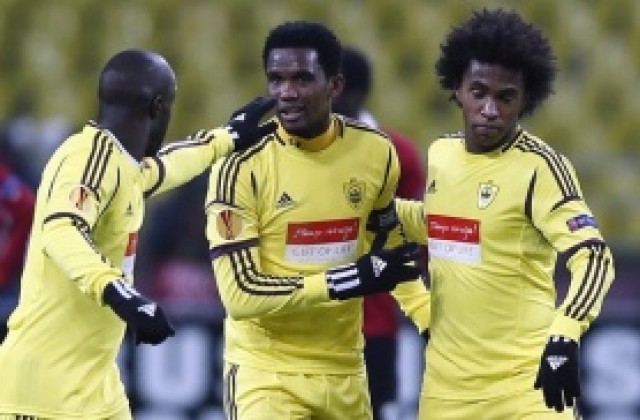 ВИДЕО: Анжи разхвърля Хановер в дебюта на Вилиан