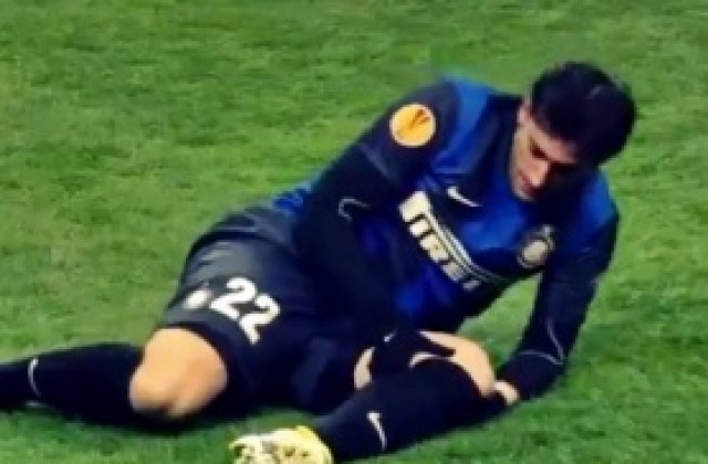 ВИДЕО: Кошмар за Милито, аут до края на сезона