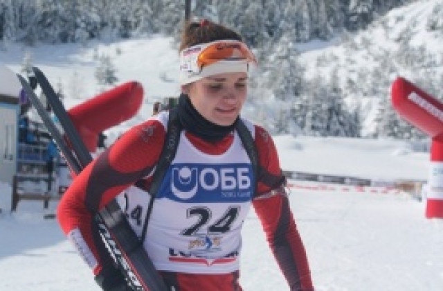 Ния Димитрова седма на 12.5 км. на Европейското по биатлон в Банско