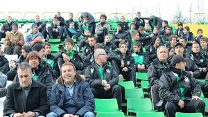 Камбитов бе сред привържениците при представянето на ОФК Пирин