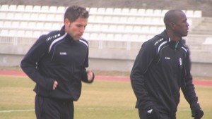 Кристиан Идалго вече тренира с Черно море