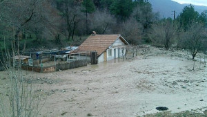 Пороят потопи вили край Благоевград