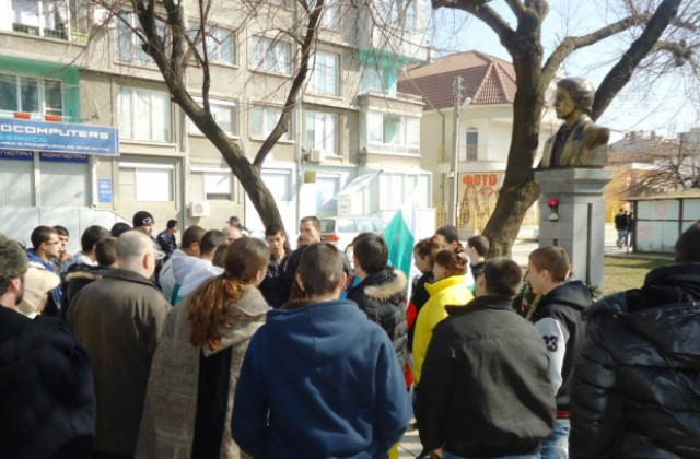 Символично премина протестът в Силистра