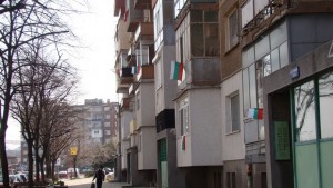 С 12 знамена от жилищен блок в Димитровград гонят местен