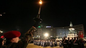 Тържествена заряпроверка в столицата по случай националния празник на България