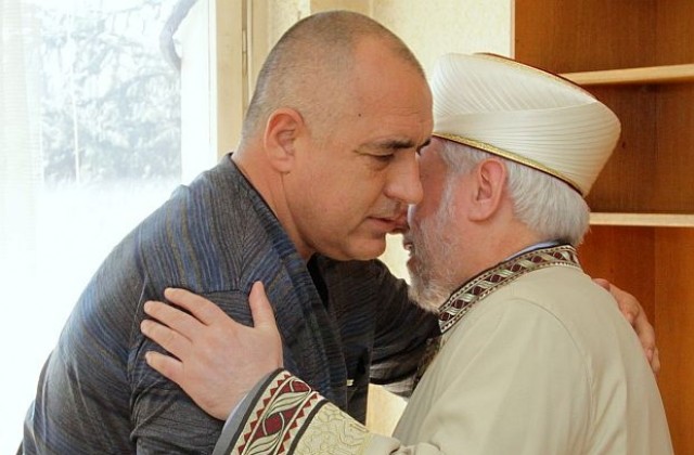 Главният мюфтия посети Борисов в болницата