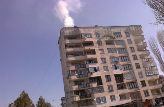 Снимка: Пожар в комин притесни кюстендилци