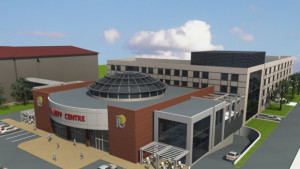 Първа копка на Център Канев в университета