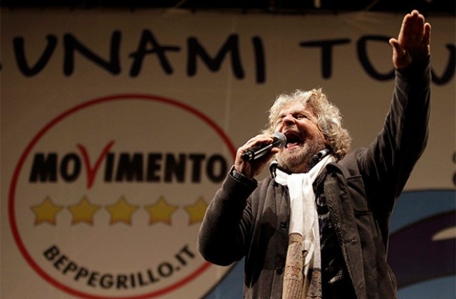 Де факто Италия вече е извън еврозоната, твърди Бепе Грило