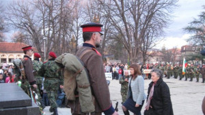 Възстановка на паметните събития преди 100 години направи НД Традиция
