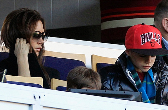 Вики Бекъм скучае в Лондон