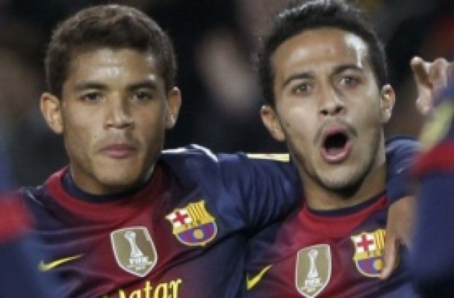 Тиаго Алкантара пред трансфер в Юнайтед