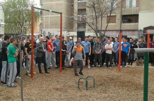 Йордан Йовчев откри нова фитнес площадка в Тракия