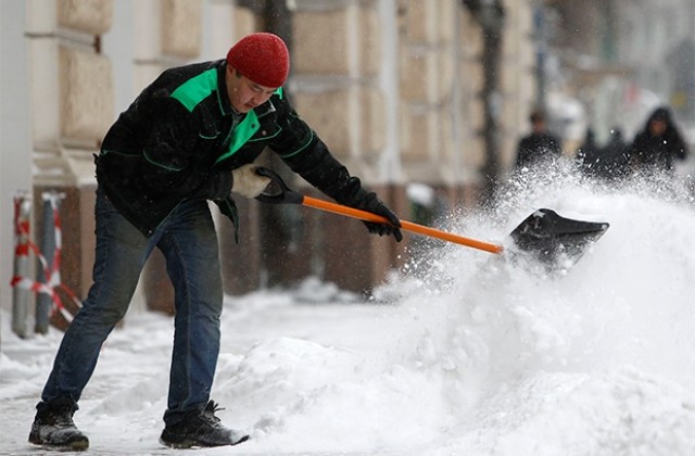Рекорден снеговалеж в Москва
