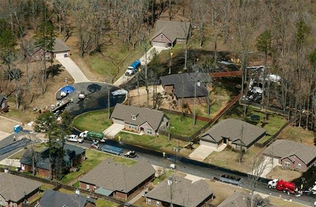 Торнадо в Мисури и Арканзас