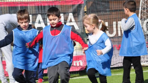 Деца участват в Шампионска лига по футбол