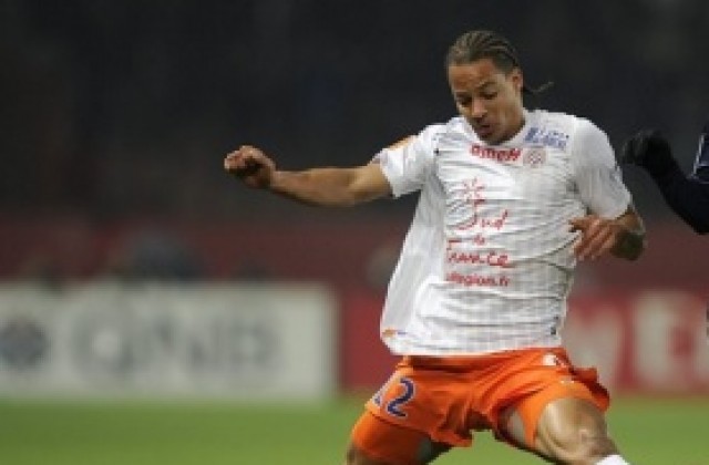 Лион взе трите точки срещу Монпелие с гол в последната минута