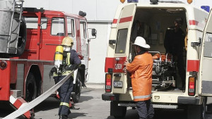 Пожар горя в столичния квартал Младост