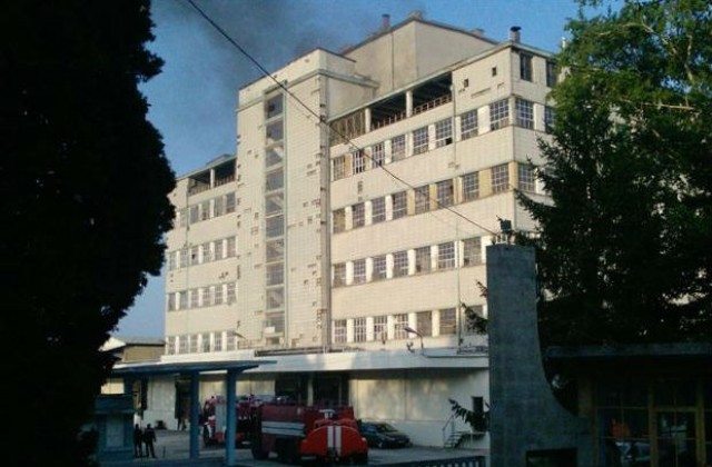 Пламна колбасарският цех в „Родопа”-Шумен