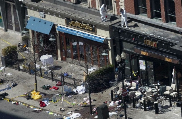 Общо 264 души са ранени при експлозиите в Бостън